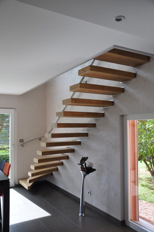 escalier droit oregon