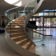 Escalier Ysoglass rampe en verre